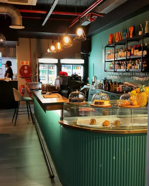 The counter