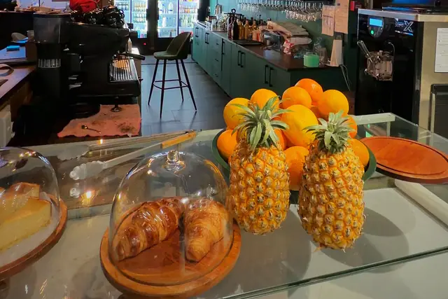 Pastry counter