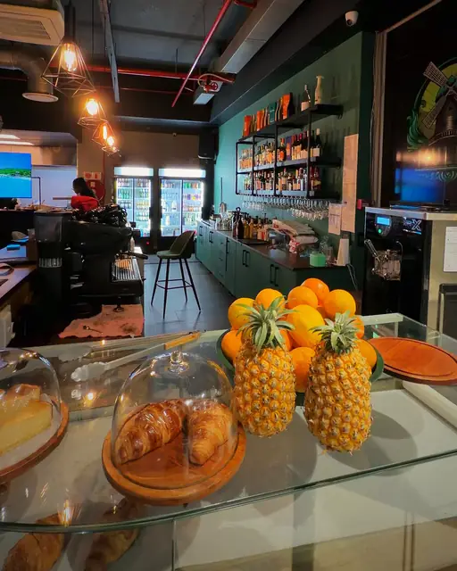 Pastry counter